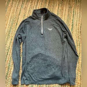 Dunning golf thin sweatshirt in blue grey. Size large